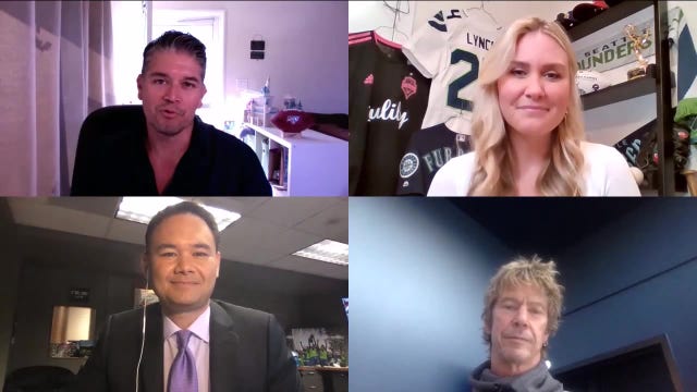 'Just A Bit Outside' Episode 1 with Duff McKagan, comedian Jeff Dye & NFL reporter Omar Ruiz
