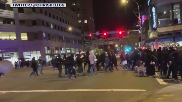 Bellevue police chief responds to criticism over civil emergency, weapons ban during dueling protests
