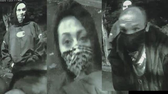 Help ID crew of crooks seen breaking into ATM, stealing from apartment parking garage on Bainbridge Island