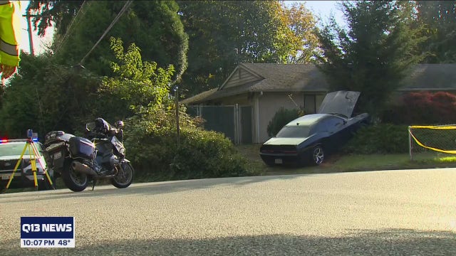 Driver hits pedestrian after police chase near SeaTac