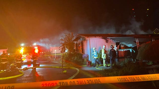 One dead in Lynnwood mobile home fire