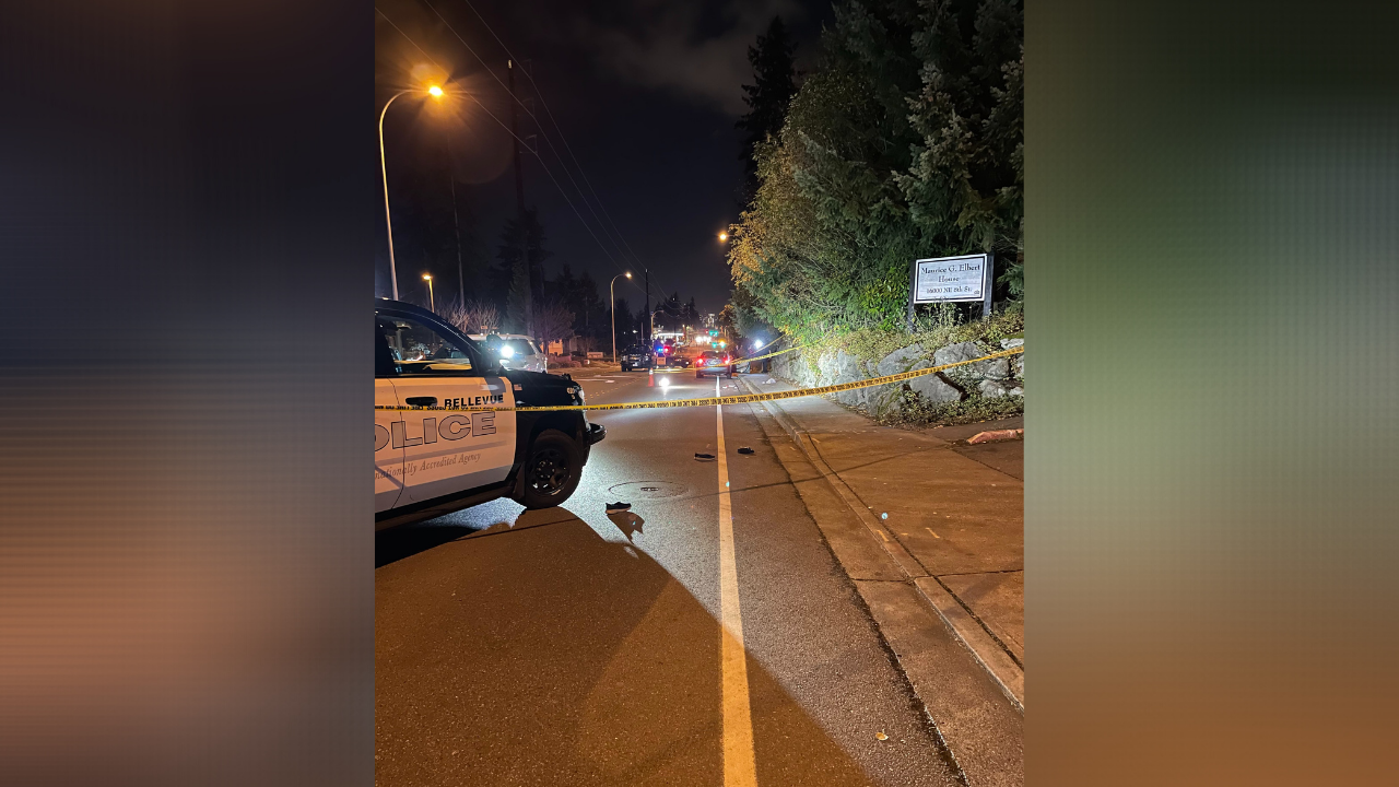 Driver hits, kills 92-year-old pedestrian in Bellevue | FOX 13 Seattle