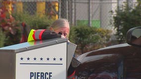 Long line of last minute voters in Pierce County