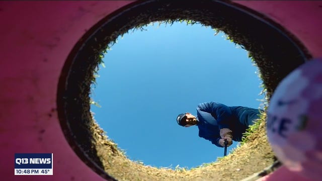 Golf provides a ray of light for an 83-year-old man dealing with dementia