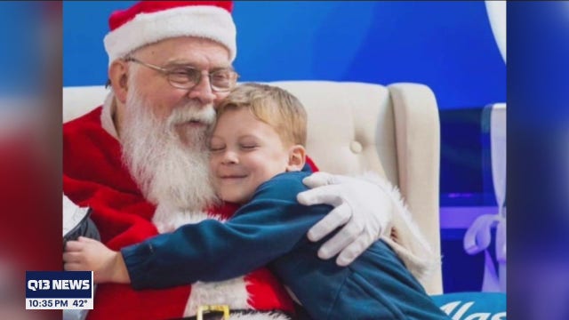 Local Santa spreads joy through Zoom calls with children