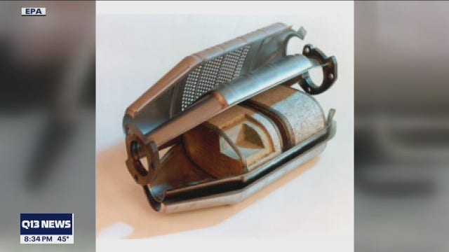 Catalytic converter thefts increase in Puget Sound, police say