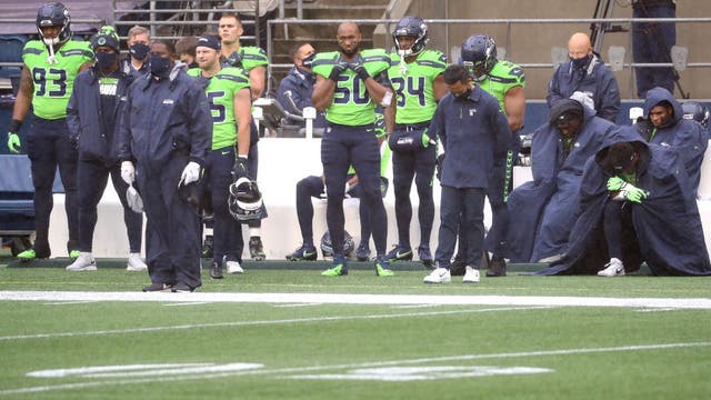 NFL recommends some sideline players wear masks during games