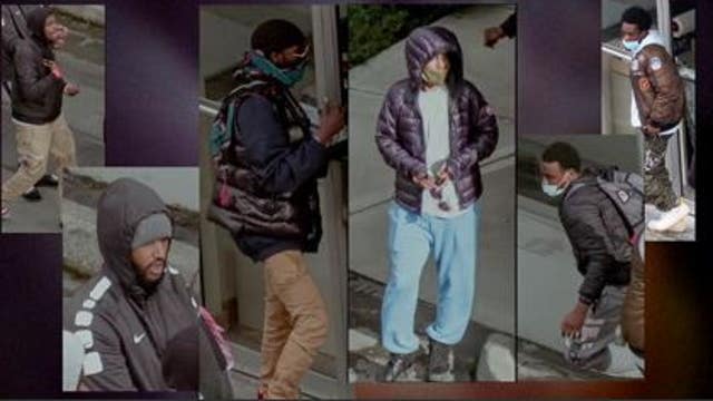 Help ID slew of looting suspects, including one seen shooting-up display case to steal cigarettes