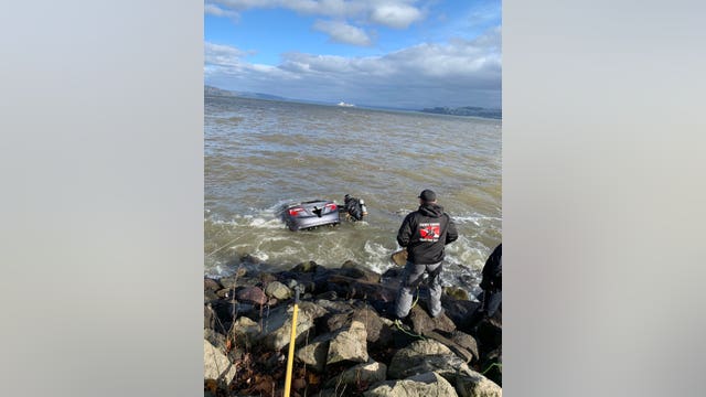 One person rescued after car plunges into water in Tacoma