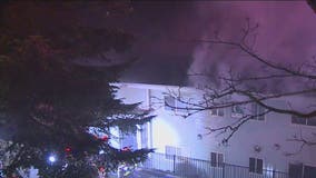 Fire at Skyway apartment complex displaces dozens of residents