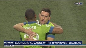 Sounders back in West final after 1-0 win over FC Dallas
