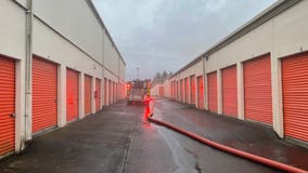 Man dies in Federal Way storage unit fire