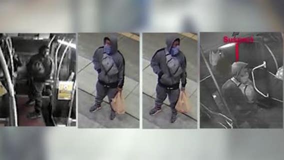 Help ID violent suspect seen stabbing man on Metro bus in SeaTac on Thanksgiving morning