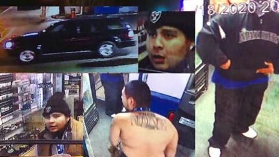 Help ID theft, assault suspects who fired shots into smoke shop after threatening worker at gunpoint