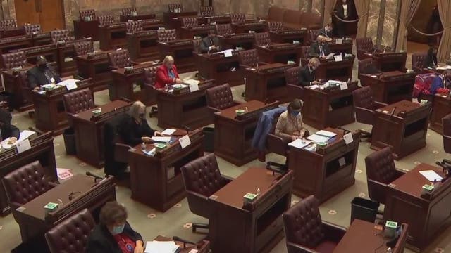 Electoral College votes for Biden and Harris in Washington state