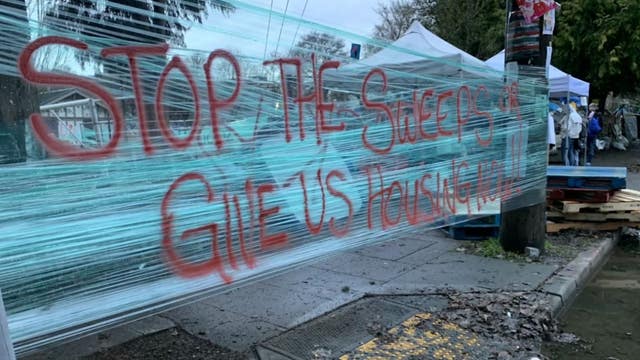 US judge won't block Seattle from clearing homeless camp in Cal Anderson Park