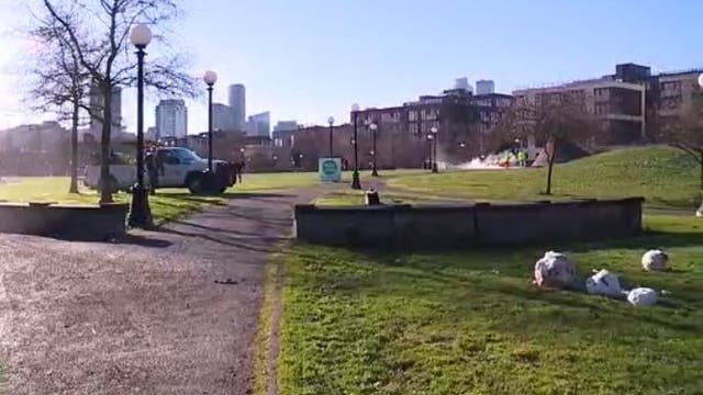 Cal Anderson Park reopens after homeless camp sweep