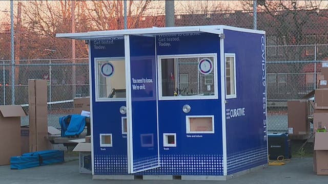 Seattle launches pilot program, two kiosks installed with free oral COVID-19 testing