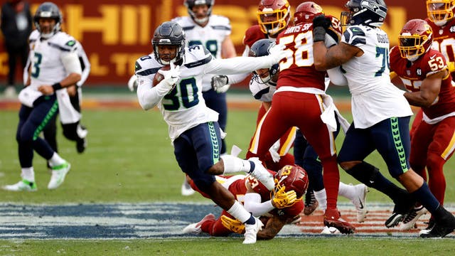 Seattle Seahawks clinch playoff berth, defeating Washington Football Team 20-15