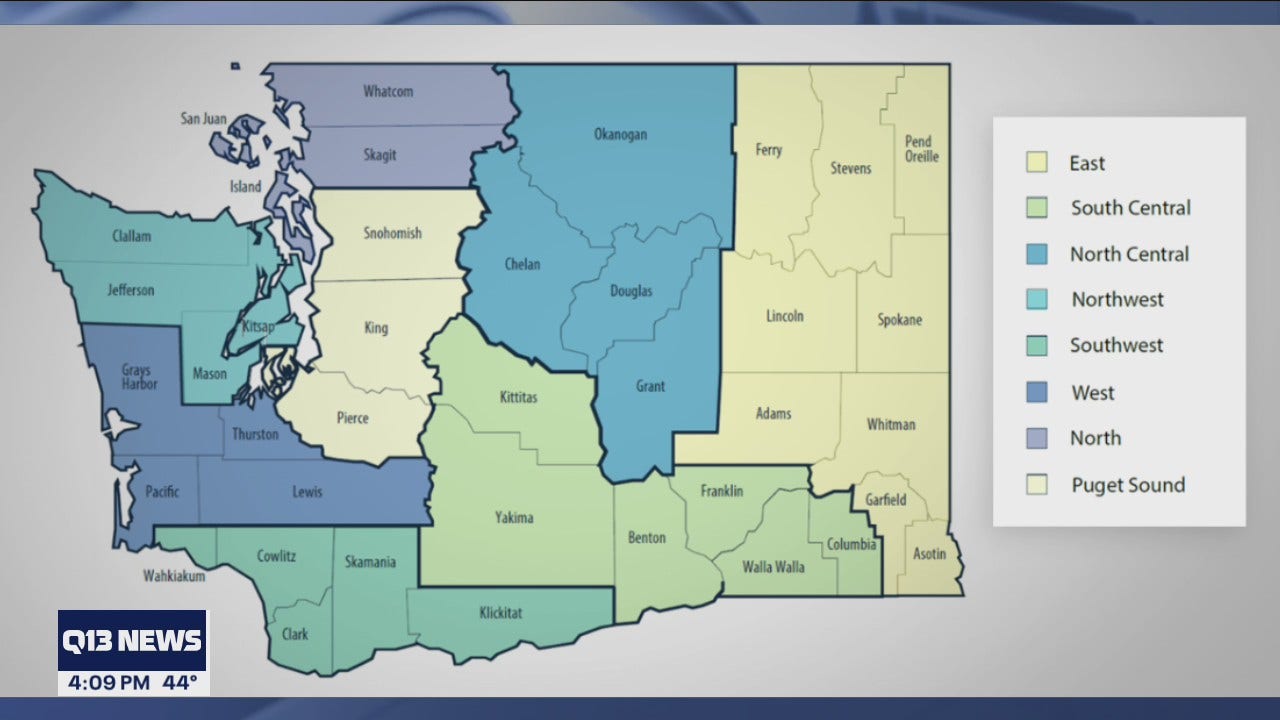 All regions to remain in Phase 1 of new Healthy Washington reopening 