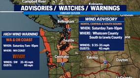 Rain, wind and mountain snow welcome the first weekend of 2021