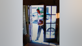 Help ID armed bank robber seen firing off shot, changing clothes in nearby apartment lobby