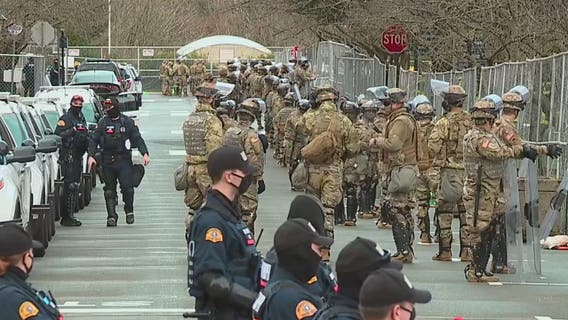 State beefs up security in Olympia for the start of the 2021 legislative session