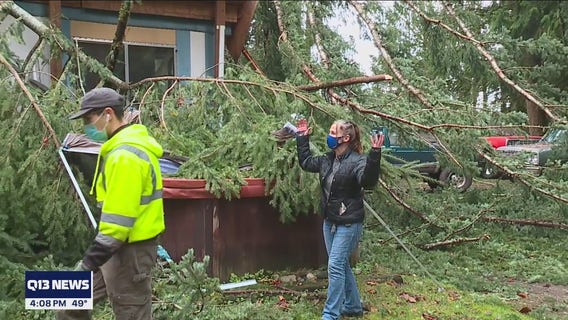 Graham couple says mere inches saved them from powerful wind storm