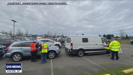 Sequim COVID-19 vaccine site draws hundreds