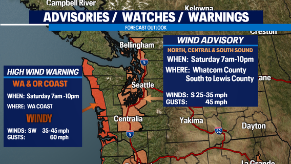 Rain, wind and mountain snow welcome the first weekend of 2021