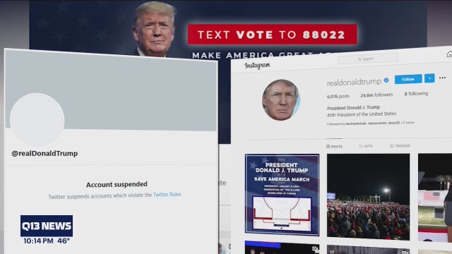 'Extremely complicated:' A look at social media and free speech in light of Capitol chaos