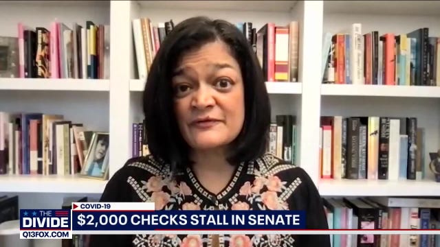 The Divide: Congresswoman Jayapal on fight for COVID-19 relief