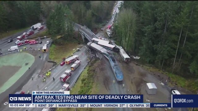 Amtrak to test trains at Point Defiance Bypass this weekend
