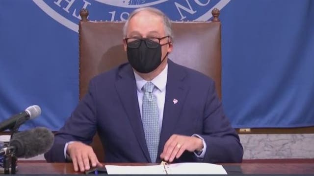 Gov. Inslee announces all regions will remain in Phase 2, puts pause on moving backward