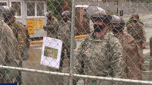 Assisted by National Guard, Washington State Patrol make arrests on first day of legislative session