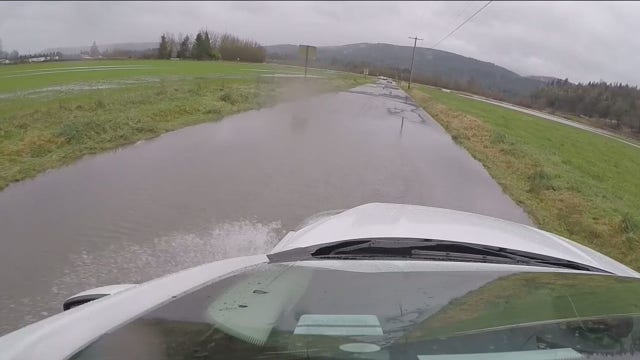 Flooding in East King County closes roads following relentless rain