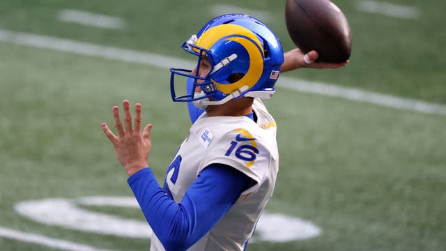 Jared Goff active for LA Rams less than 2 weeks after surgery