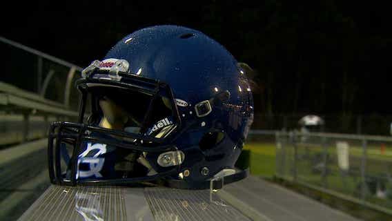 Gig Harbor, Peninsula players take the field for rivalry Fish Bowl football game, but fans watch from home