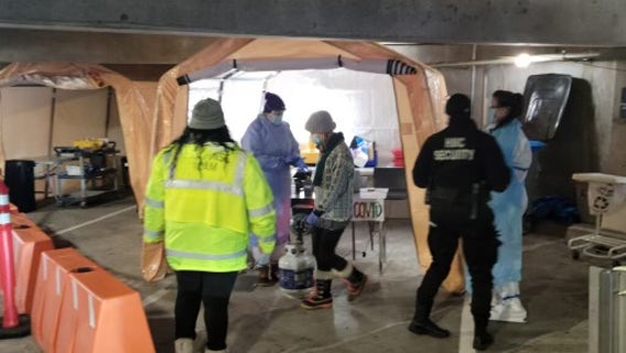 Kent COVID-19 vaccination sites re-opening Monday after snowstorm closure