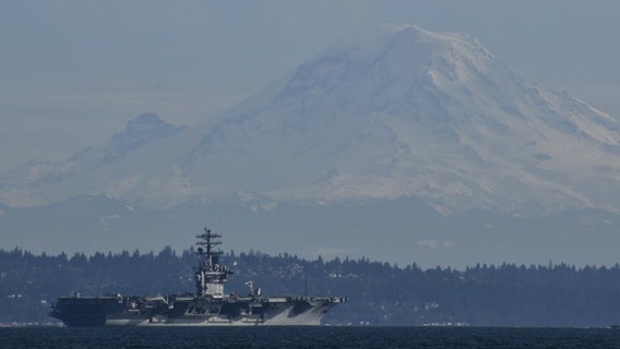 Bremerton-based USS Nimitz returns home after extended deployment