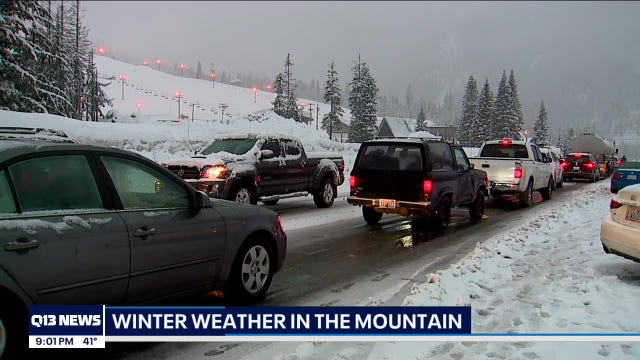 Winter storm warning in the passes; bone chilling cold coming soon