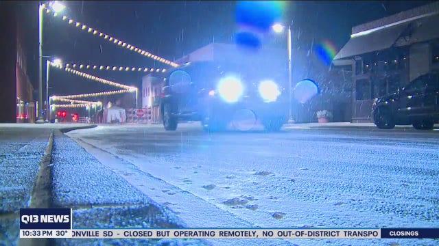 Snow and freezing winds rip through parts of Pierce County