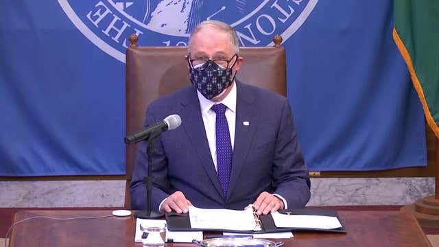 Inslee formalizes directive seeking to cut ties with Russia