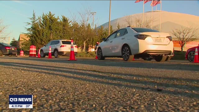 Washington state hospitals expect more first dose vaccine appointments by next week