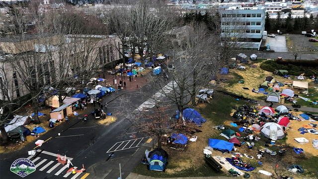 Deadline passes after Bellingham tells residents of homeless camp to clear out