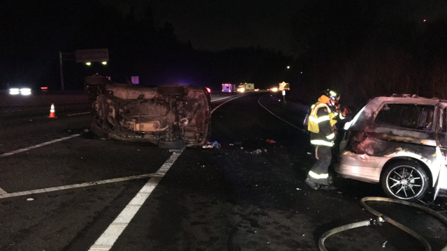 One dead in wrong-way head-on collision on SR 18