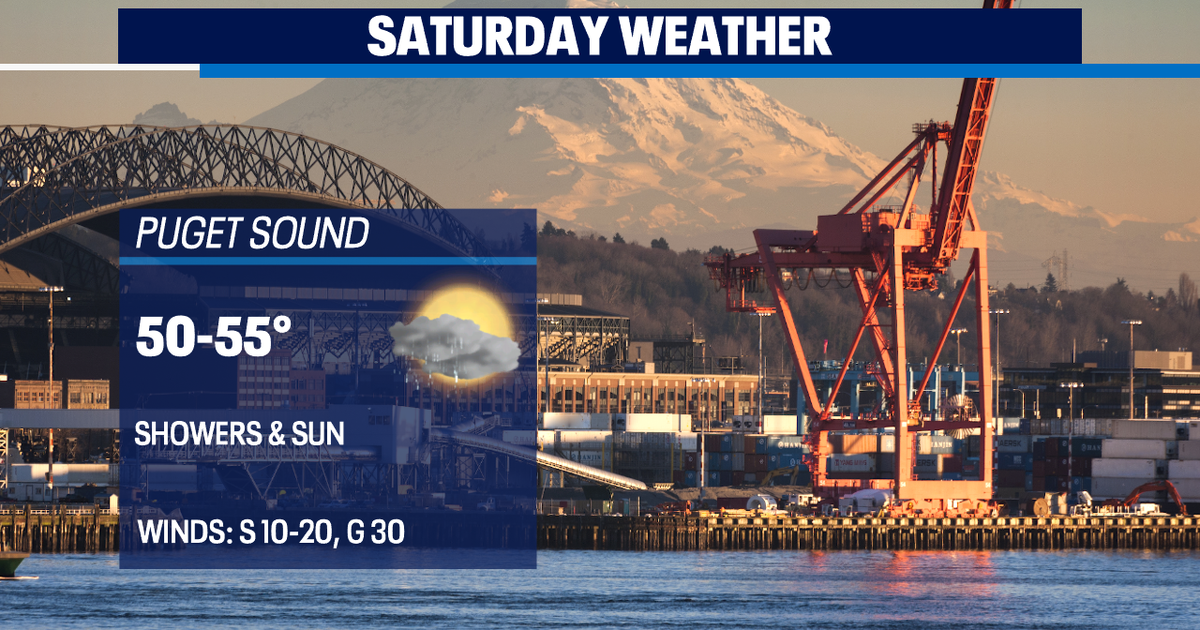 Soggy start to the weekend and first day of spring | FOX 13 Seattle