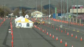 Washington state's first federal mass vaccination site opens in Yakima