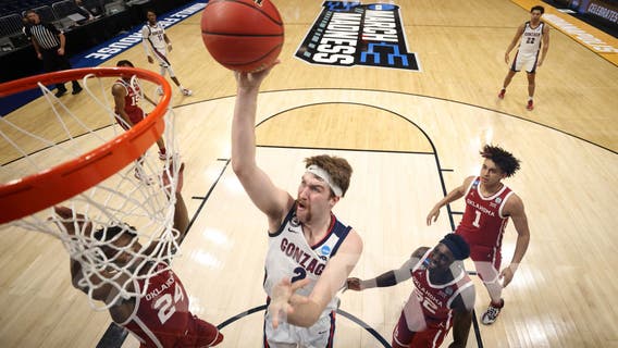 Oklahoma can’t hang with Timme, Gonzaga; top seed advances in NCAA Tournament