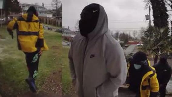 Trio of Terror: See and listen to terrifying home invasion caught on doorbell camera; help ID three suspects